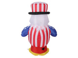 Inflatable Decor with LED Light Powerful Blower IP44 Waterproof Cartoon Eagle Decoration for Outdoor V1294-YM0901-3115240031311