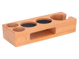 Coffee Tamper Holder Multifunction Food Safe Wooden Coffee Tamping Station for Coffee Lovers V1294-YM0523-3113220079411