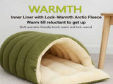Cozy Monster Cat Bed, Cave Style Pet Bed, Cat Beds for Indoor Cats, Cat Cave Bed Cat Tent with V1107-135-10311-GRN2
