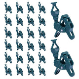 Christmas Lights Universal Spring Clips, 50 Count Quick Spring Clips for Holiday Light Decorations, V1192-AZ-W-3850