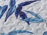 Ornate Vintage Lace purple blue3 Pc Bedspread & Pillow Cover Set V745-AC080393Q13U