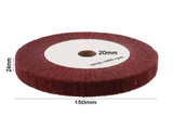 412 Nylon Fiber Flap Polishing Wheel Disc Non-Woven Abrasive Buffing 320-Grit 125Mm Smile Home V1189-LWWAL-20260327-04039