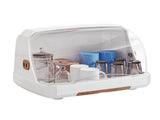 Desktop Cup Storage Rack Dustproof Countertop Multipurpope Drying Rack with Lid for Glass Tea Cup V1294-YM0901-3117230342413