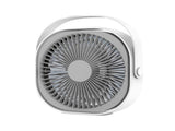 3-Speed USB 20cm Desktop Fan - Quiet Portable Lightweight Rechargeable Cooler V238-SUPDZ-41080411684944