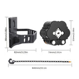 Best-selling Baota Folding Lock Alloy Steel Anti-Hydraulic Cutting 840mm Extended Chain Waterproof & V1232-QXS001
