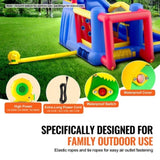 Inflatable Bounce House, Outdoor High Quality Playhouse Trampoline, Jumping Bouncer with Blower, V952-CQCBBHYC910PNGK5GV3