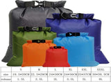 6 Pack Waterproof Dry Bags for Kayaking Fishing and Camping, 1.5 L to 8 L V1237-MS-912-120