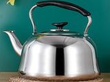 Whistling Kettle Stainless Steel Boiling Audible Alarm Large Opening Stovetop Teapot with Tea Filter V1294-YM0703-3118230038911