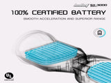 BULLET Gen III Hoverboard Scooter, Dual Copper Motors, UL Certified, AU Compliant, 6.5" Wheels, V219-TRNSCOBULB7CF