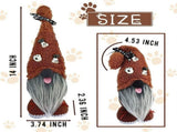 Dog Gnomes Puppy Doll Gnomes Plush Handmade Scandinavian Swedish Ornament Gnome Decorations for Home V1192-AZ-W-25876