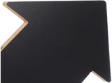 3pcs Wooden Arrow Hanging Sign with Rope for Cafe Pub Decor, Double Sided Writable Board Arrow V1192-AZ-W-21806
