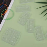 Card holder ring for Yoto card set, 3 keychain loops and 10 hanging tabs Removable card holder V1189-WXFBOL-10-1