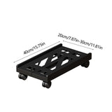 Adjustable Mobile CPU Stand, Ventilated Computer Tower Stand with 4 Caster Wheels, for PC Tower, V1189-WXFWAL-20260319-00924