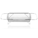 Over the Sink Colander Stainless Steel Expandable Strainer Basket Colander with Fine Mesh for V1294-YM0717-10352937