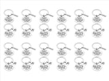 24 Pcs Thank You Gifts Keychain Appreciation Women Inspirational for Coworker Employee Farewell V1366-AZ2-W-17735