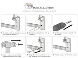Wall Mounted SUS 304 Stainless Steel Double Roll Toilet Paper Holder, Dual Paper Tissue Roll V1294-YM0722-JYA03112