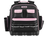 Tool Backpack, 56 Pockets, Heavy-duty Tools Storage Organizer Work Bags with Laptop Compartment & V952-GJBBSLD1012I9UUIW001V0