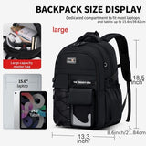 Teenager Backpack Safe Materials Backpack Multiple Compartments Backpack Ample - Blue - Size 47-34CM V1102-813-30058-BLU1-47-34CM