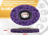 Grinder Cleaning Discs Csd Disc - For Surface Treatment Or Paint Removal Angle Grinder - 125 X 22 Mm V1188-MS-227-0676