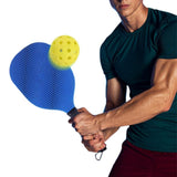 12Pcs Set 40-Hole Pickleball Balls High Bounce Outdoor Pickleball Set Yellow V1308-DSZKI-227-2