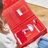 Lexon GIFT Set PANTONE - Includes Mino Mini, Flip Classic Clock, Mina M Lamp, Thykho 3 V398-LD-LBPT01-R