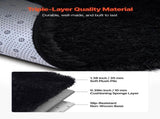 Indoor Plush Area Rugs, 2.44 x 3.05m Soft Plush Carpet, Furry Shag Area Rugs for Living Room, V952-JXDDTSM8X10FT7FHU001V0