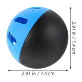 Hollow Perforated Eva Training Balls for Safe Baseball Practice 10Pcs V1366-AZ2-W-22602