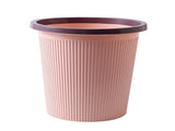 Trash Bin Plastic Exquisite Modern Garbage Container Can for Bathroom Kitchen Living Room Large Pink V1294-YM0710-3117230371814