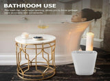 Vanity Trash Can Trash Can Plastic Practical Use for Bathroom 1Pack V1192-AZ-W-30629