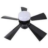 Ceiling Fan Light Dimmable 3 Wind Speed Timer E26 Screw in Ceiling Fan with LED Light for Bedroom V1294-YM0901-3119240075611
