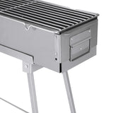 Grillz BBQ Grill Charcoal Smoker Portable Barbecue BBQ-SMOKER-6018-SR