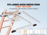 Ladder Stabilizer, Adjustable Feet Extension Ladder Standoff, Heavy Duty Wall Ladder Accessories for V952-TZWDQJZKDK00R10XWV0