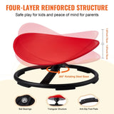 VEVOR Autistic Kids Spinning Chair 220 lbs Non Slip Sensory Swivel Chair Red V952-ETZYYXHS100KRKG1WV0