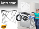 Dryer Stand Over Front Loading Washing Machine, 100kg Heavy Duty Steel Stacking Kit, 102x67x60cm XFYA-DS-WH