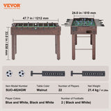 VEVOR Foosball Table, 48 inch Standard Size Foosball Table, Indoor Full Size Foosball Table for V952-ZZKZQZ48YCBB86HRRV0