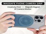Magnetic Phone Photography Grip Compatible with iPhone & Android, 360&deg Fill Light with Bluetooth V1232-SJPZSB001