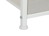 Levede Chest of 3 Drawers Bedside Table Beige CH1051-CR