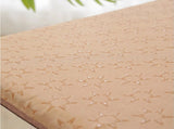 Natural wood tone Bamboo Chair Cushions Summer Car Seat Cushion Seat Pad, Breathable Anti-Slip Size V1188-MS-812-003