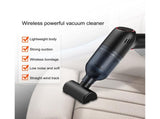 Car Vacuum Cleaner Wireless Strong Suction ABS Low Noise One Hand Operation Dust Remover for Auto V1263-JX-1061