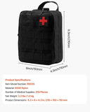VEVOR Survival First Aid Kit 250 Pieces Emergency Medical Trauma Bag for Camping V952-JJBNL250JZYJVKQNX001V0