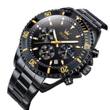 NNEOBA Waterproof Moon Phase Quartz Wristwatch - All Black V728-1005004177969861-ALL-BLACK