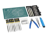 3D Print Tool Kit Includes Debur Tool Pliers Tweezers Cutting Board 3D Printing Accessories for V1294-YM0901-3117240191911