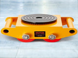 4PCS Skate Dolly, 17637LBS/8T Industrial Mover, Heavy Duty Carbon Steel V952-GYXTKHSG46TPUH5BLV0