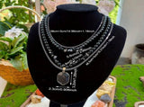 Vintage Double-Layer Hand-Strung Turquoise Necklace, Bohemian-Style Crackle Pendant for Protection V1232-SCHSSXL001