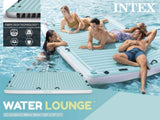 Intex Water Lounge Inflatable Pontoon Raft 56289 V1032-IXLOUNGE-56289