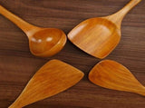 4 Pieces Kitchen Utensil Sets Wooden Cooking Utensil Set V1263-JX-1941