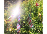 10Pcs Bird Repellent Ribbon Double Side Tape - Silver&Red V1263-JX-925