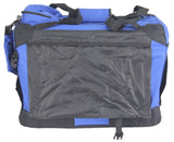 YES4PETS Medium Foldable Pet Dog Puppy Cat Rabbit Soft Crate With Curtain-Blue V278-SC6042-M-BLUE