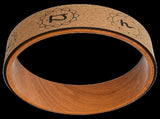 Yoga Pilates Wheel Cork Circle Prop Back Chest Hips Abdomen Stretch Roller V63-825961