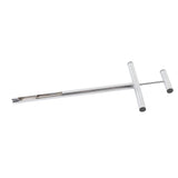 Soil Sample Probe with Ejector Tubular Stainless Steel Rod T Shaped Handle for Plant Care Garden V1294-YM0901-3111250006711